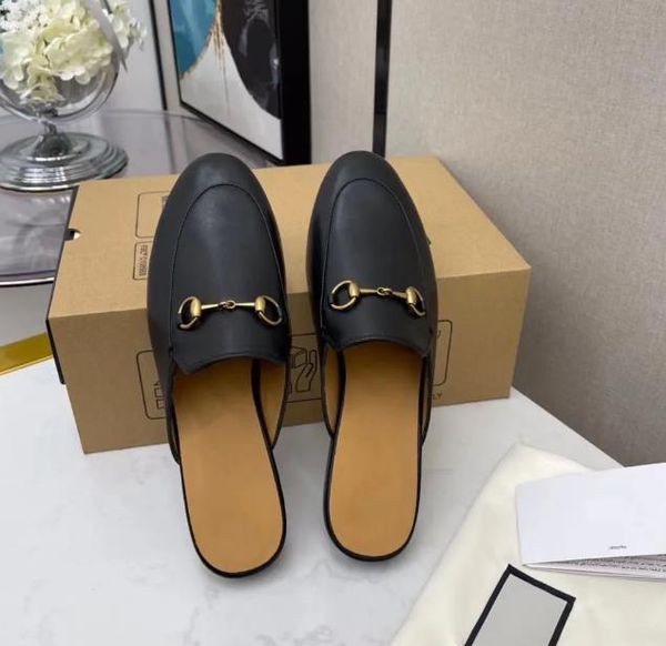 100% leather men slippers soft cowhide lazy women shoes metal black buckle beach mules princetown classic lady large size 35-45
100% leather men slippers soft cowhide lazy women shoes metal black buckle beach mules princetown classic lady large size 35-45