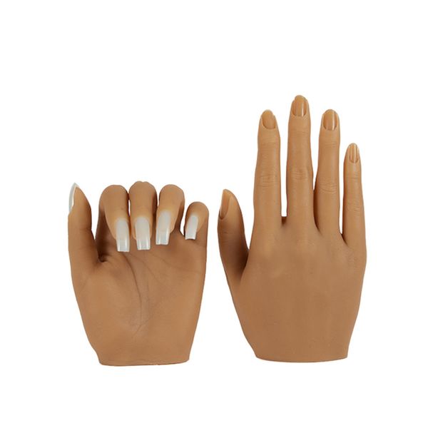 costume accessories practice hand manicure flexible silicone jointed fake finger acrylic display model nail art halloween decor, Silver
costume accessories practice hand manicure flexible silicone jointed fake finger acrylic display model nail art halloween decor, Silver