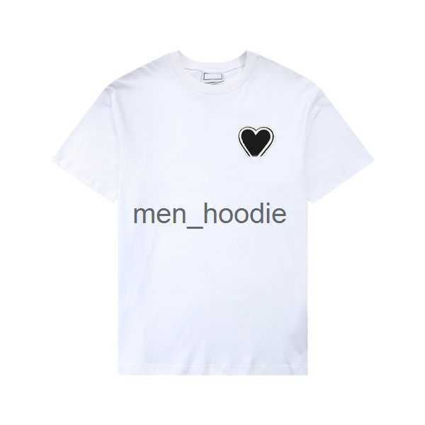 paris fashion mens designer t shirt amis embroidered red heart solid color big love round neck heart short sleeve t-shirt for men and women, White;black
paris fashion mens designer t shirt amis embroidered red heart solid color big love round neck heart short sleeve t-shirt for men and women, White;black