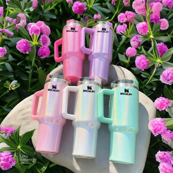 40oz stanley glitter sublimation tumblers with logo handle lid and straw gradient color insulated car mugs stainless steel water bottles ss0
40oz stanley glitter sublimation tumblers with logo handle lid and straw gradient color insulated car mugs stainless steel water bottles ss0