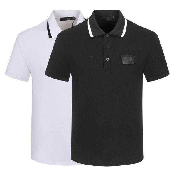 summer short sleeved tshirt mens polo shirt designer tshirt dg metal tag sweatshirt lapel tee men casual polos loose t-shirt, White;black
summer short sleeved tshirt mens polo shirt designer tshirt dg metal tag sweatshirt lapel tee men casual polos loose t-shirt, White;black