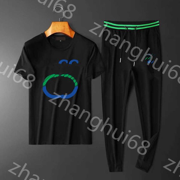 23ss mens tracksuit sweatsuit mens designer tracksuit round neck pure cotton color matching logo print short sleeve t-shirt elastic waist tr, Gray
23ss mens tracksuit sweatsuit mens designer tracksuit round neck pure cotton color matching logo print short sleeve t-shirt elastic waist tr, Gray