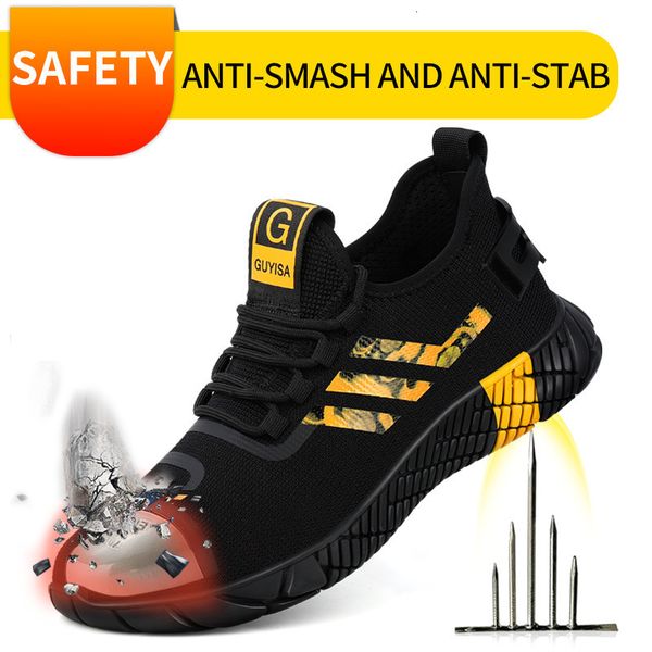 safety shoes summer men work shoes breathable indestructible steel toe safety shoes man puncture-proof anti-smash women boots 230505, Black;brown
safety shoes summer men work shoes breathable indestructible steel toe safety shoes man puncture-proof anti-smash women boots 230505, Black;brown