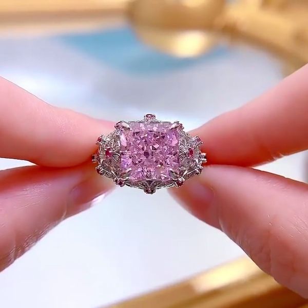 vintage 10mm pink diamond ring 100% real 925 sterling silver party wedding band rings for women bridal engagement jewelry gift, Slivery;golden
vintage 10mm pink diamond ring 100% real 925 sterling silver party wedding band rings for women bridal engagement jewelry gift, Slivery;golden