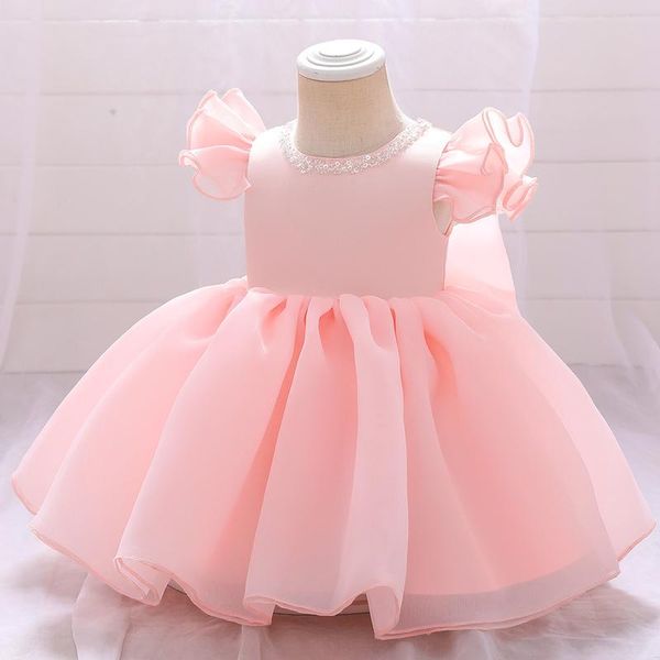 girl's dresses baby girls formal princess clothes kids wear flying sleeve beaded temperament puffy wash e18546, Red;yellow
girl's dresses baby girls formal princess clothes kids wear flying sleeve beaded temperament puffy wash e18546, Red;yellow