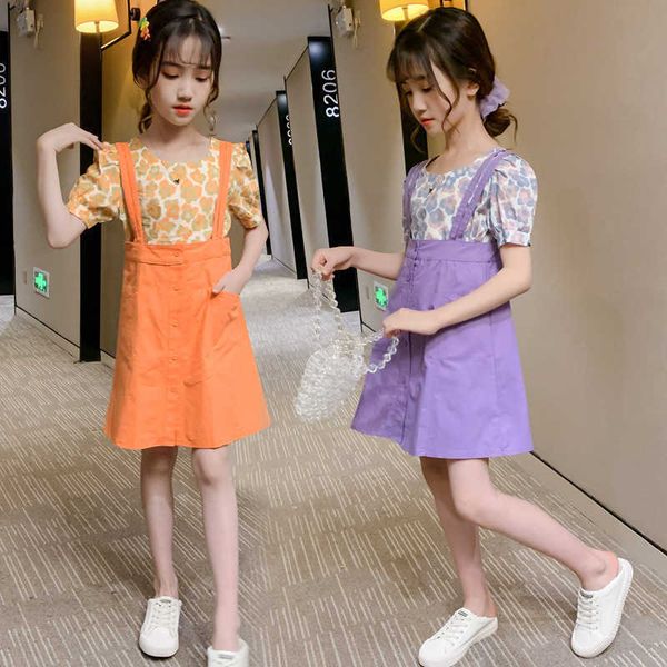 clothing sets new summer girls clothes sets short sleeve children outfits kids clothing baby flower t shirt+suspenders dress two piece suit, White
clothing sets new summer girls clothes sets short sleeve children outfits kids clothing baby flower t shirt+suspenders dress two piece suit, White