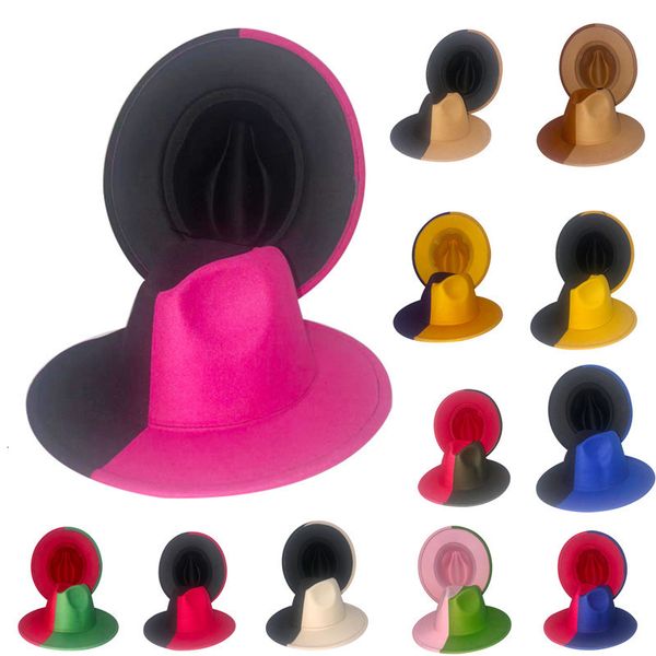 wide brim hats bucket fedora latest twocolor fashion spring jazz hat doublesided and autumn 230504, Blue;gray
wide brim hats bucket fedora latest twocolor fashion spring jazz hat doublesided and autumn 230504, Blue;gray