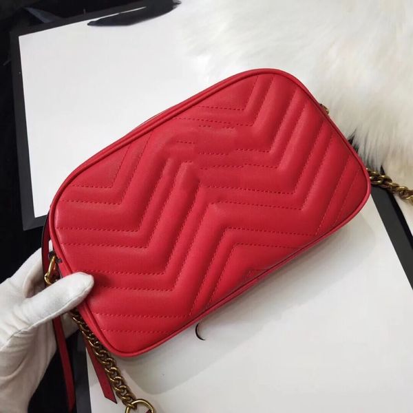 fashion women designer shoulder handbag purses bags real leather designers crossbody messenger tote shopping bag flap white red chain, Black;red
fashion women designer shoulder handbag purses bags real leather designers crossbody messenger tote shopping bag flap white red chain, Black;red