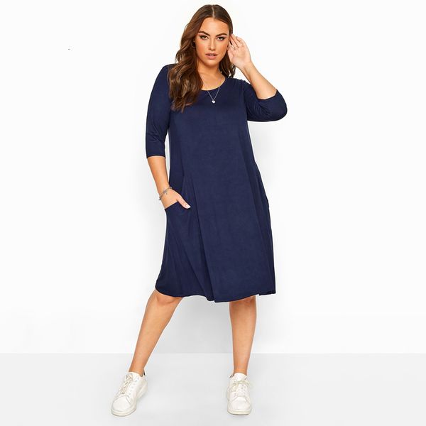 plus size dresses size half sleeve casual summer tunic pockets front loose straight midi large flare basic tshirt 6xl 230504, Black
plus size dresses size half sleeve casual summer tunic pockets front loose straight midi large flare basic tshirt 6xl 230504, Black