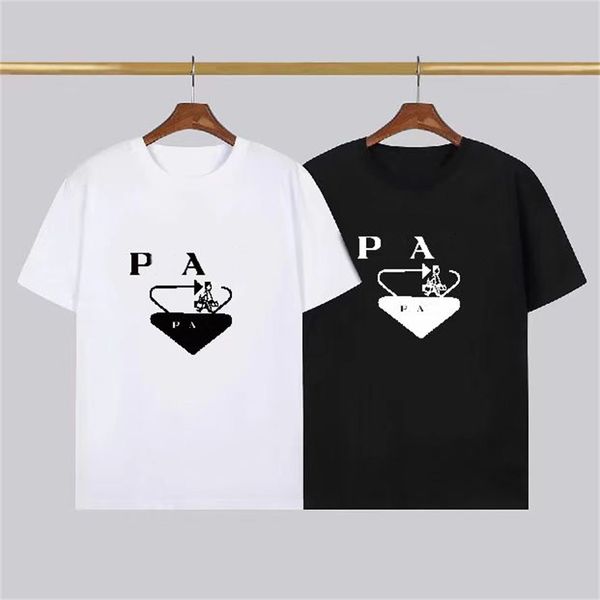 t shirt r luxury mens short sleeve summer round neck sweat absorbing short sleeve outdoor breathable letter print versatile couple s-2xl, White;black
t shirt r luxury mens short sleeve summer round neck sweat absorbing short sleeve outdoor breathable letter print versatile couple s-2xl, White;black