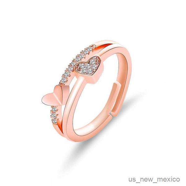 band rings fashion double heart open finger rings for women silver color crystal zircon couple wedding rings jewelry girl gifts wholesale
band rings fashion double heart open finger rings for women silver color crystal zircon couple wedding rings jewelry girl gifts wholesale