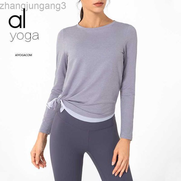 desginer alo yoga t shirt autumn and winter new fitness sports women's fitness suit long-sleeved t-shirt blouse, White
desginer alo yoga t shirt autumn and winter new fitness sports women's fitness suit long-sleeved t-shirt blouse, White