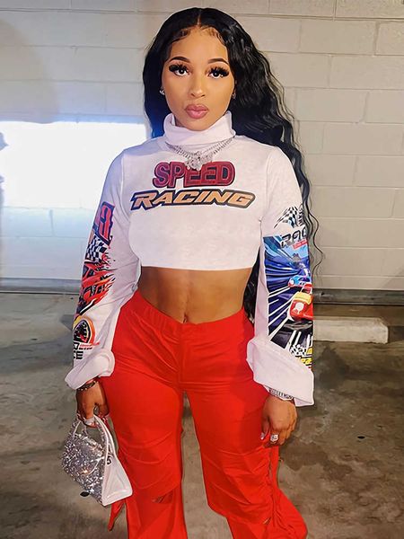 women's t-shirt sifreyr y2k letter print fashion tshirt women casual turtleneck long sleeve allmatch hipster crop streetwear tee j2305, White
women's t-shirt sifreyr y2k letter print fashion tshirt women casual turtleneck long sleeve allmatch hipster crop streetwear tee j2305, White