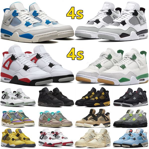 4 4s mens basketball shoes military blue pine green military black cat sail seafoam red thunder midnight navy red cement pokemons men women
4 4s mens basketball shoes military blue pine green military black cat sail seafoam red thunder midnight navy red cement pokemons men women
