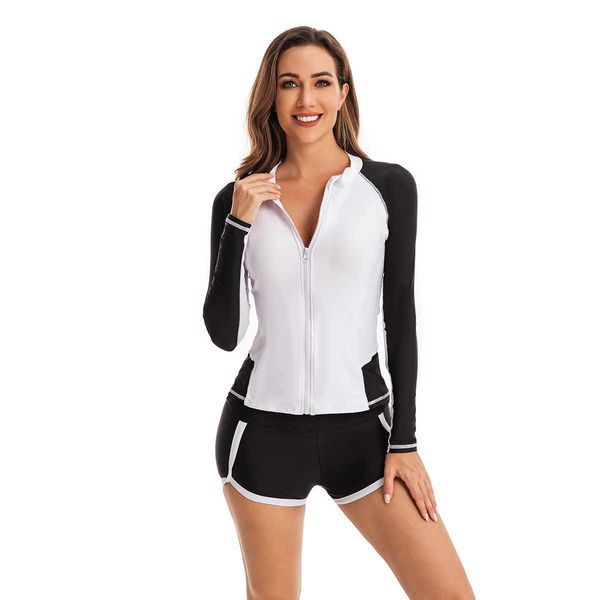 wetsuits drysuits athletic rash guard for women 2 piece long sleeve swimsuits uv sun protect swim shirt and shorts bathing suit bottoms j23
wetsuits drysuits athletic rash guard for women 2 piece long sleeve swimsuits uv sun protect swim shirt and shorts bathing suit bottoms j23