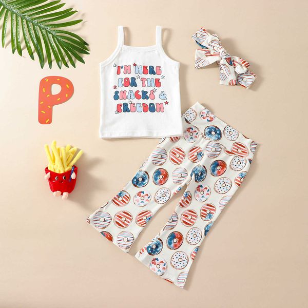 clothing sets focusnorm independence day 0-4y kids girls clothes set letter sleeveless camisole donut flared pants headband aa230504, White
clothing sets focusnorm independence day 0-4y kids girls clothes set letter sleeveless camisole donut flared pants headband aa230504, White