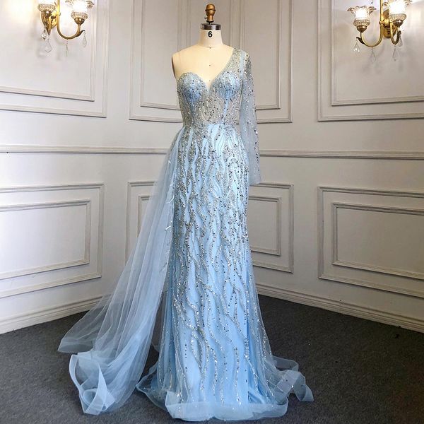 party dresses serene hill blue mermaid elegant one shoulder evening gowns beaded luxury 2023 for women la71629 230505, White;black
party dresses serene hill blue mermaid elegant one shoulder evening gowns beaded luxury 2023 for women la71629 230505, White;black