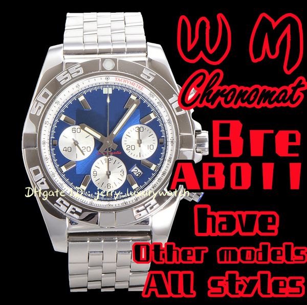 wm bre chronomat ab011 luxury men's watch chronograph 44mm with asia 7750 self-winding mechanical movement diameter 300 meters waterpro, Slivery;brown
wm bre chronomat ab011 luxury men's watch chronograph 44mm with asia 7750 self-winding mechanical movement diameter 300 meters waterpro, Slivery;brown