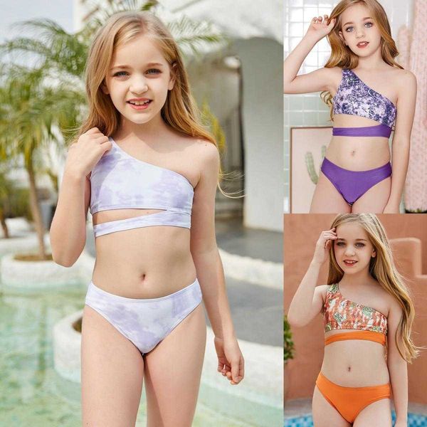 childrens split printed girls swimsuit one pieces one shoulder big kids wholesale, Black
childrens split printed girls swimsuit one pieces one shoulder big kids wholesale, Black