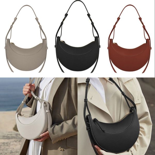 full grain textured half moon bag leather multicolor designer phone bag work black green white bolsos multicolor portable travelling shouler
full grain textured half moon bag leather multicolor designer phone bag work black green white bolsos multicolor portable travelling shouler