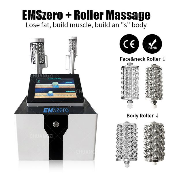 portable dlsemslim 13 tesla emszero rf nova neo hi-emt machine with stimulation radio frequency handles option roller massage
portable dlsemslim 13 tesla emszero rf nova neo hi-emt machine with stimulation radio frequency handles option roller massage