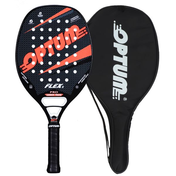 tennis rackets optum flex2 beach tennis racket with cover bag 230505