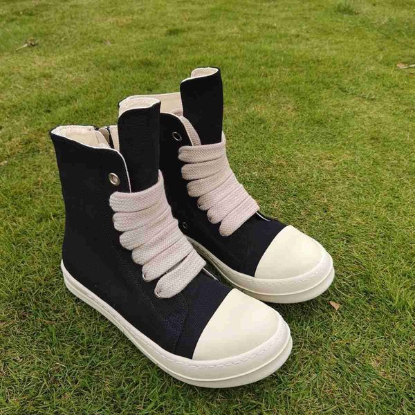 rick thick sole ro high shoes men's thick lace canvas casual lace up heightened black and female couple short boots owen
rick thick sole ro high shoes men's thick lace canvas casual lace up heightened black and female couple short boots owen