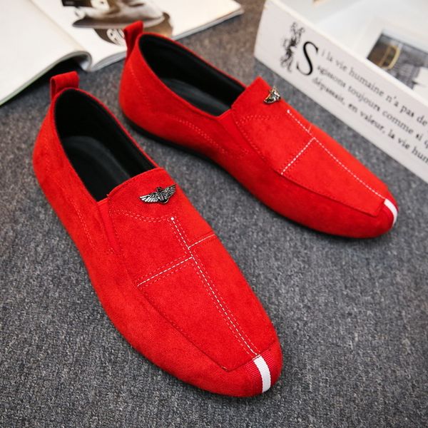 dress shoes men s flat casual leather loafers a pedal lazy for men plus size mocassin homme fashion 230504, Black
dress shoes men s flat casual leather loafers a pedal lazy for men plus size mocassin homme fashion 230504, Black