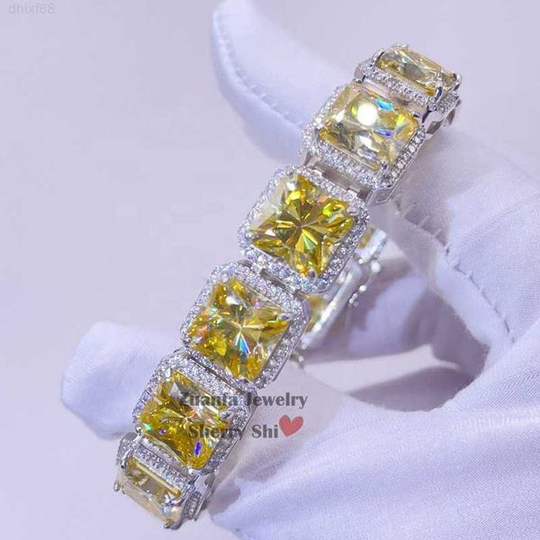 new design luxury pass diamond tester 13mm 925 silver vvs yellow moissanite cluster diamond tennis bracelet
new design luxury pass diamond tester 13mm 925 silver vvs yellow moissanite cluster diamond tennis bracelet