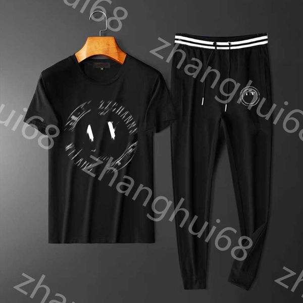 23ss mens designer tracksuit mens tracksuit sweatsuit round neck pure cotton logo print short sleeve t-shirt fringe elastic waist drawstring, Gray
23ss mens designer tracksuit mens tracksuit sweatsuit round neck pure cotton logo print short sleeve t-shirt fringe elastic waist drawstring, Gray