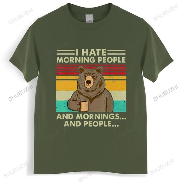 men s t shirts i hate morning people and mornings t shirt funny bear drink coffee lover cute lazy animal retro t shirt 230504, White;black
men s t shirts i hate morning people and mornings t shirt funny bear drink coffee lover cute lazy animal retro t shirt 230504, White;black