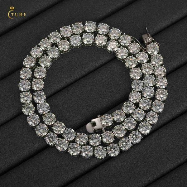 luxury 3mm 4mm 5mm vvs moissanite diamond tennis chain pass diamond tester lab diamond tennis necklace, Silver
luxury 3mm 4mm 5mm vvs moissanite diamond tennis chain pass diamond tester lab diamond tennis necklace, Silver