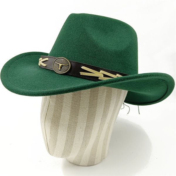 wide brim hats bucket dark green cowboy hat cow head accessories purple felt men and women outdoor color knight 230504, Blue;gray
wide brim hats bucket dark green cowboy hat cow head accessories purple felt men and women outdoor color knight 230504, Blue;gray