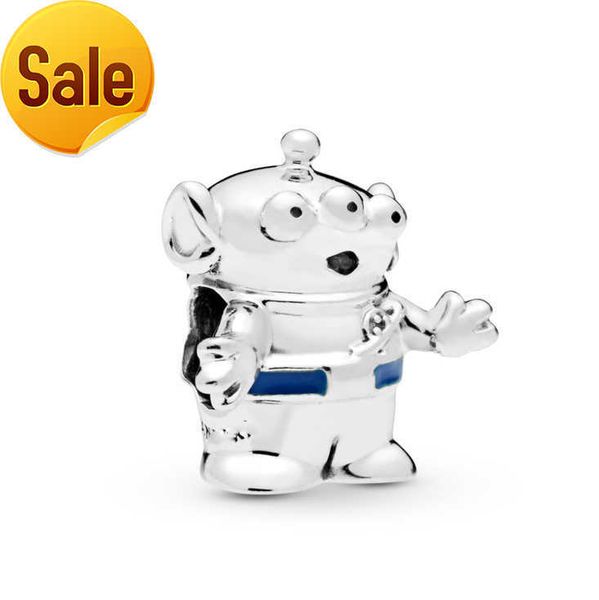 andy jewel 925 sterling silver beads dsn toy alien charm fits european pandora style jewelry bracelets necklace 798045en82, Black
andy jewel 925 sterling silver beads dsn toy alien charm fits european pandora style jewelry bracelets necklace 798045en82, Black