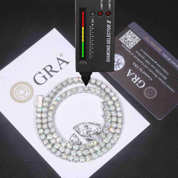 low price waterproof non rusting non fading antiallergic durable classic vvs moissanite tennis chain swimming summer jewelry, Silver
low price waterproof non rusting non fading antiallergic durable classic vvs moissanite tennis chain swimming summer jewelry, Silver