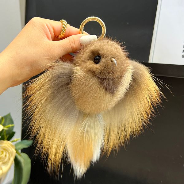 real genuine mink fur bird keychain pompom ball bag charm purse bag car phone pendant keyring kids toy, Silver
real genuine mink fur bird keychain pompom ball bag charm purse bag car phone pendant keyring kids toy, Silver