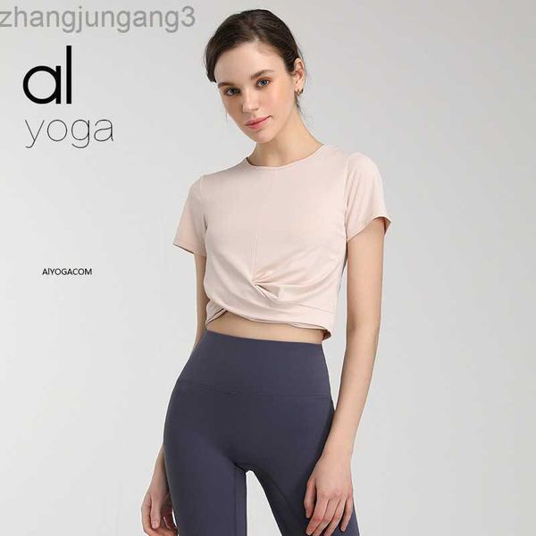 desginer alo yoga t shirt round neck solid color t-shirt loose short sports short sleeve fitness suit suit woman, White
desginer alo yoga t shirt round neck solid color t-shirt loose short sports short sleeve fitness suit suit woman, White