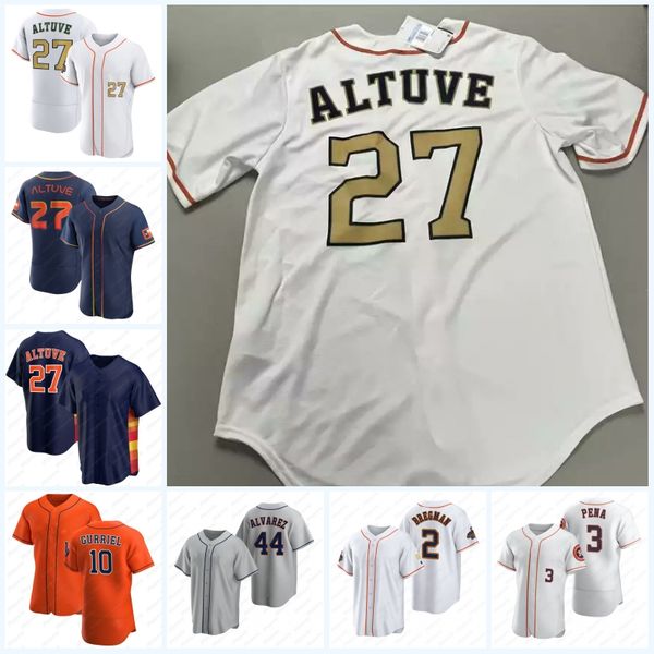 #27 jose altuve baseball jersey jeremy pena hous ton yordan alvarez alex bregman mauricio dubon kyle tucker seth martinez korey lee rylan ba, Blue;black
#27 jose altuve baseball jersey jeremy pena hous ton yordan alvarez alex bregman mauricio dubon kyle tucker seth martinez korey lee rylan ba, Blue;black