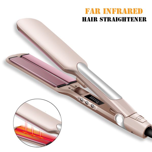curling irons professional hair straightener infrared flat straightening styling tool instant heating salon curler 230504
curling irons professional hair straightener infrared flat straightening styling tool instant heating salon curler 230504
