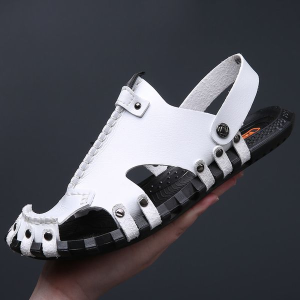comfortable non-slip beach shoes lightweight casual mens shoes outdoor sandals large size fashion slippers new men shoes, Black
comfortable non-slip beach shoes lightweight casual mens shoes outdoor sandals large size fashion slippers new men shoes, Black