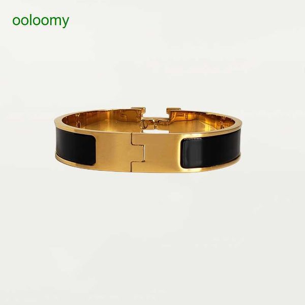 lassic h bracelet designer 18k gold bangle luxury brand enamel bracelet for men women birthday mother' day jewelry holiday gifts 2i8z, Black
lassic h bracelet designer 18k gold bangle luxury brand enamel bracelet for men women birthday mother' day jewelry holiday gifts 2i8z, Black