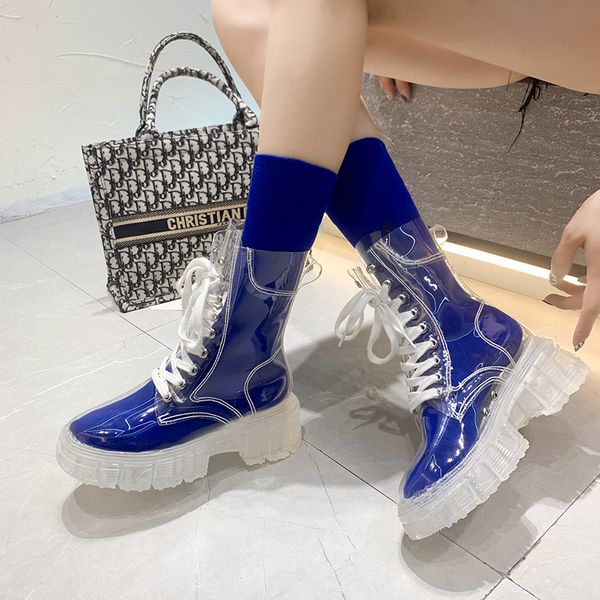 rain boots 2023 fashion women pu transparent platform waterproof ankle feminine clear thick bottom rainboots 230504, Black;red
rain boots 2023 fashion women pu transparent platform waterproof ankle feminine clear thick bottom rainboots 230504, Black;red