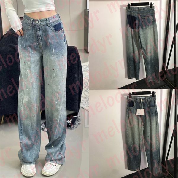 womens straight jeans high waist wide leg pants shiny rhinestone retro denim trousers, Blue
womens straight jeans high waist wide leg pants shiny rhinestone retro denim trousers, Blue