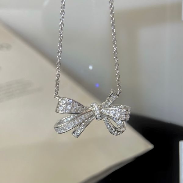3 styles of sterling silver bow necklace designer light luxury collarbone chain birthday gift no tarnishing no allergies
3 styles of sterling silver bow necklace designer light luxury collarbone chain birthday gift no tarnishing no allergies
