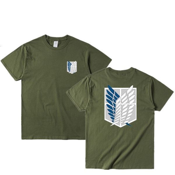 men's tshirts japanese anime t shirt scouting legion clothes shingeki no kyojin tee shirt attack on titan giant shortsleeve tshir men w, White;black
men's tshirts japanese anime t shirt scouting legion clothes shingeki no kyojin tee shirt attack on titan giant shortsleeve tshir men w, White;black