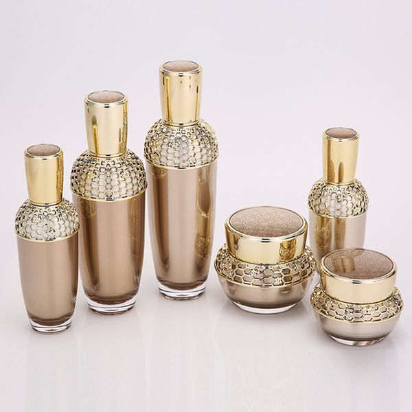 30ml 60ml 120ml luxury honeycomb gold acrylic cream palace 30g 50g empty cosmetic container jar lotion vacuum pump bottle
30ml 60ml 120ml luxury honeycomb gold acrylic cream palace 30g 50g empty cosmetic container jar lotion vacuum pump bottle