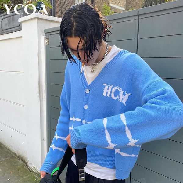 men's sweaters men cardigans sweater oversized winter letter korean fashion harajuku vintage long sleeve y2k jumpers streetwear clothin, White;black
men's sweaters men cardigans sweater oversized winter letter korean fashion harajuku vintage long sleeve y2k jumpers streetwear clothin, White;black