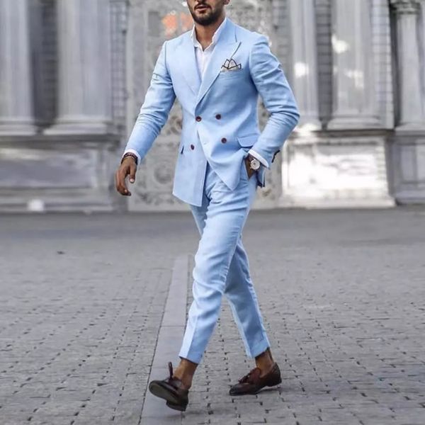 men's suits blazers sky blue double breasted wedding suits for men groom tuxedo formal two piece set slim fit blazers male suit costume, White;black
men's suits blazers sky blue double breasted wedding suits for men groom tuxedo formal two piece set slim fit blazers male suit costume, White;black