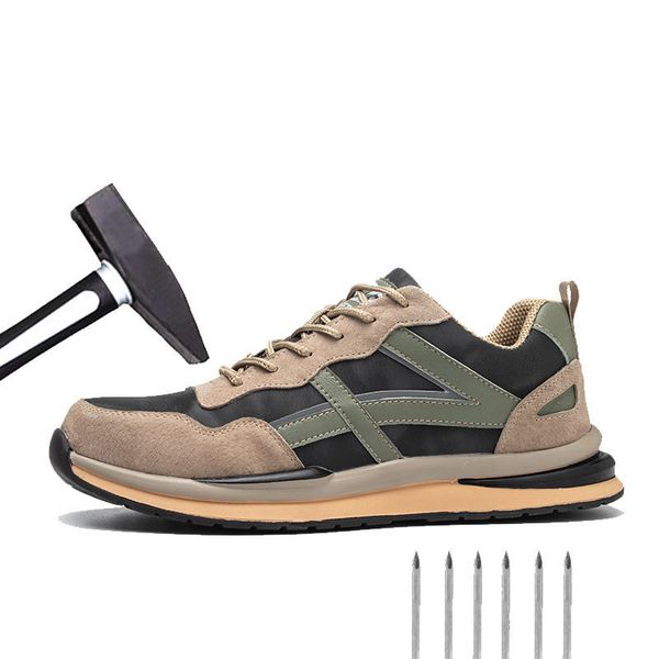 safety shoes comfortable and lightweight outdoor safety shoes steel toe work shoes 230505, Black;brown
safety shoes comfortable and lightweight outdoor safety shoes steel toe work shoes 230505, Black;brown