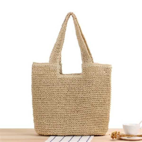 fashion one shoulder tote bag straw braided bag sen department hand woven bag leisure large capacity beach bag
fashion one shoulder tote bag straw braided bag sen department hand woven bag leisure large capacity beach bag
